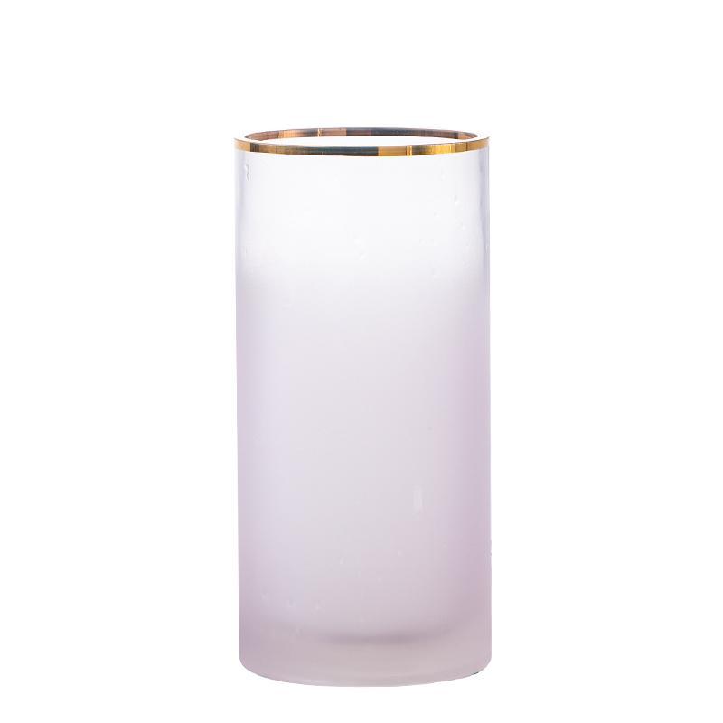 NR71 Glass Vase-Weilai Concept-L-Pink-Weilai Concept