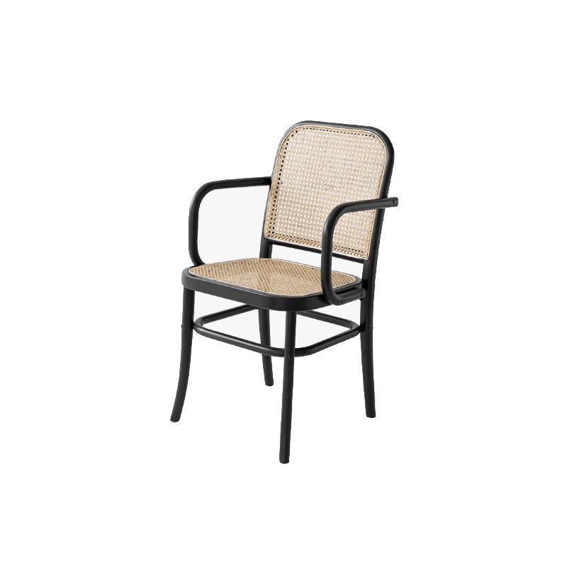 Paris G04 Rattan Dining Chair, Walnut-Weilai Concept-Weilai Concept