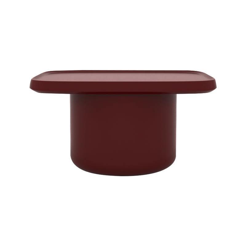 Penn Side Table, Black/ Red-Weilai Concept-Short-Red-Weilai Concept