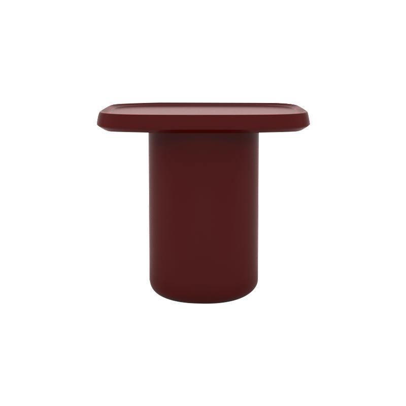 Penn Side Table, Black/ Red-Weilai Concept-Tall-Red-Weilai Concept