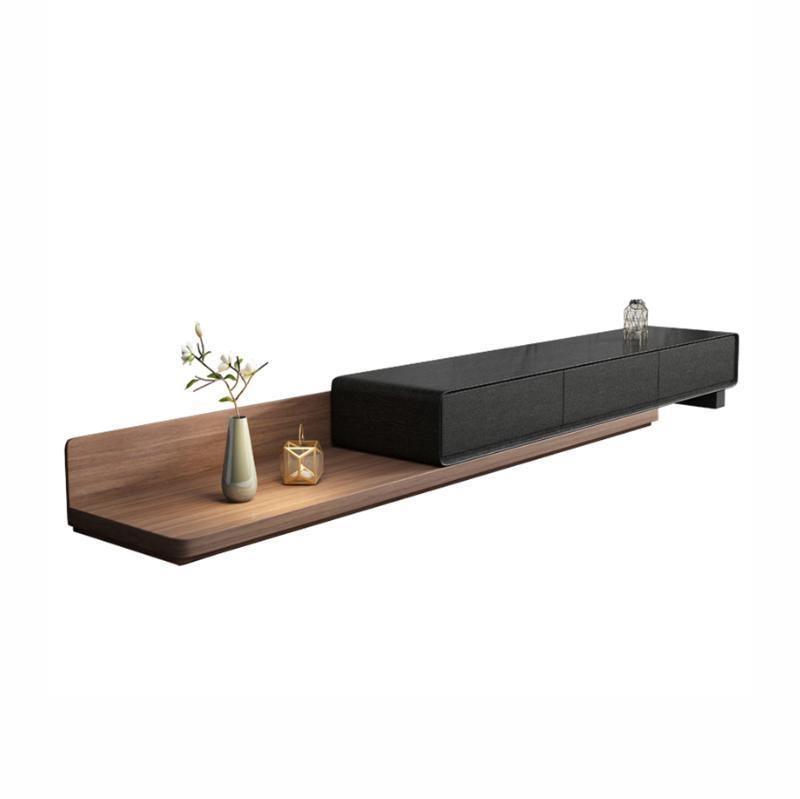 Pina Extendable TV Stand, Plywood-Weilai Concept-Weilai Concept