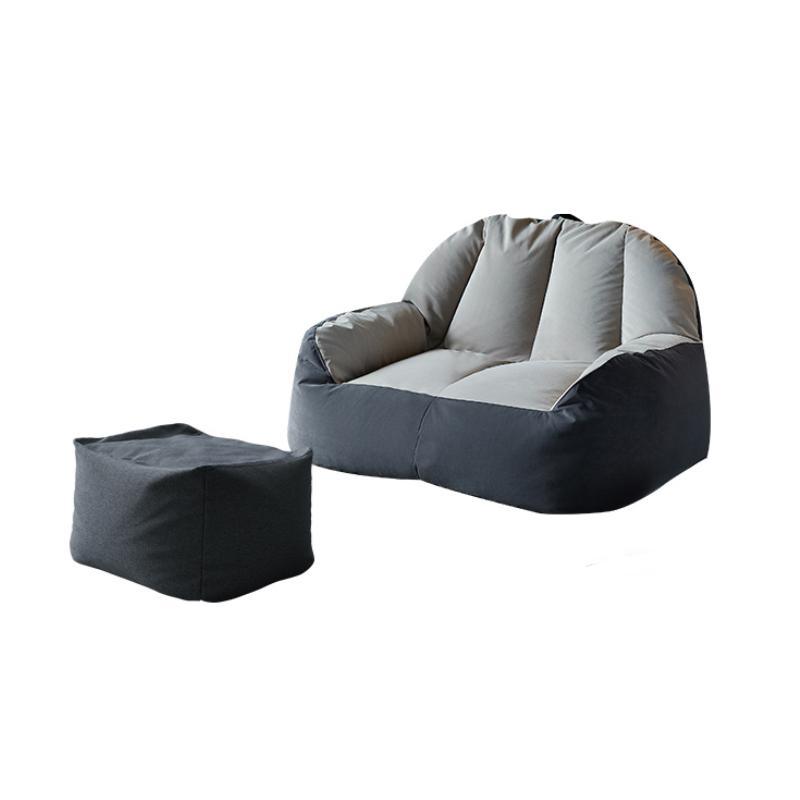 Pryia Beanbag And Footstool-Weilai Concept-1-Two Seater-With-Weilai Concept