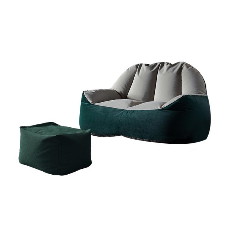 Pryia Beanbag And Footstool-Weilai Concept-3-Two Seater-With-Weilai Concept