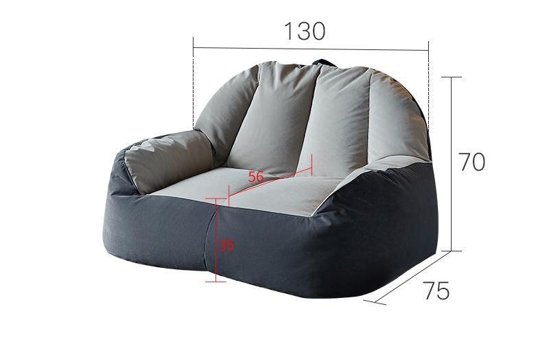 Pryia Beanbag And Footstool-Weilai Concept-Weilai Concept