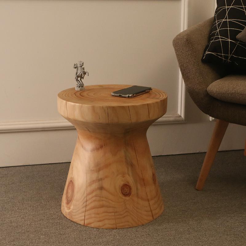 R35 Side Table, Solid Wood, Oak-Weilai Concept-Weilai Concept