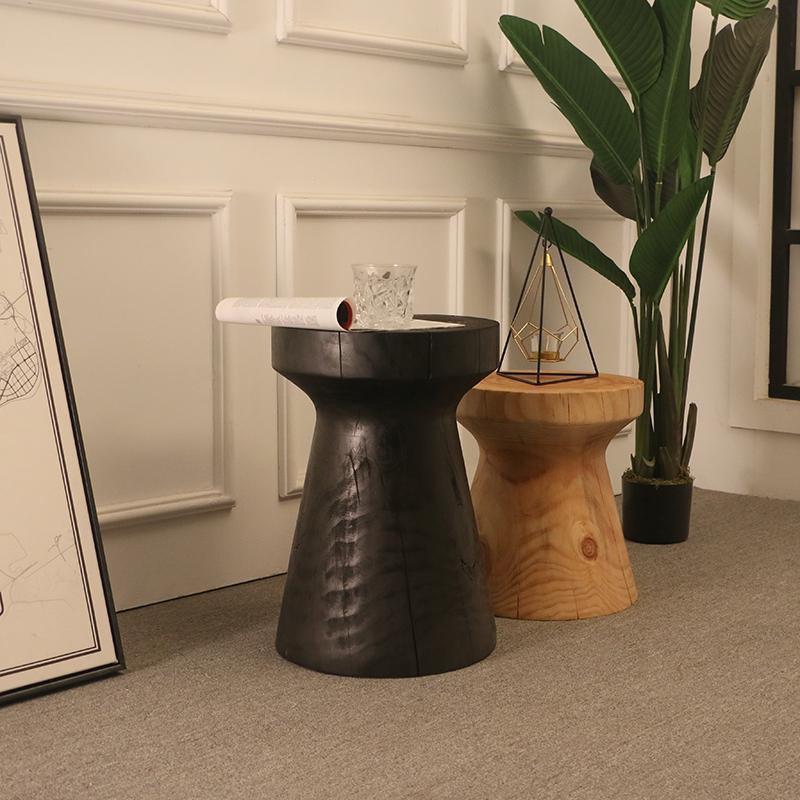 R35 Side Table, Solid Wood, Oak-Weilai Concept-Weilai Concept