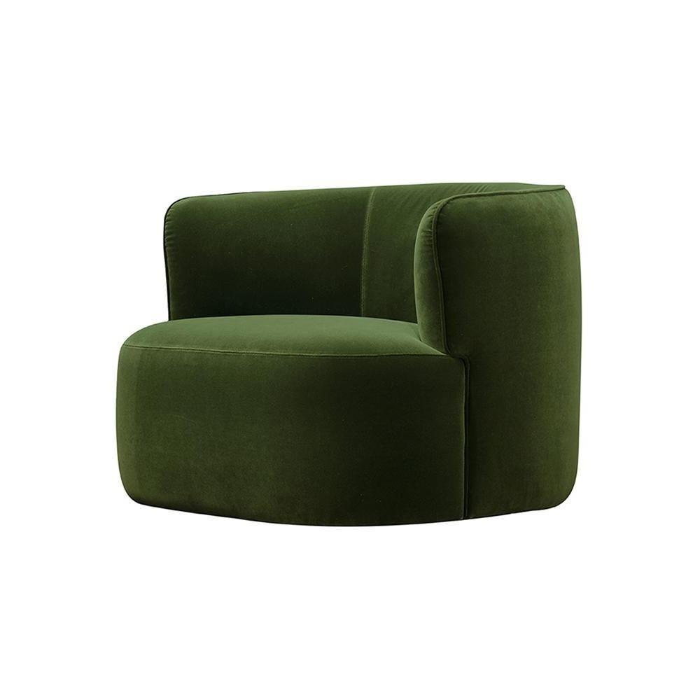 Ritz Armchair, Green Velvet-Weilai Concept-Weilai Concept