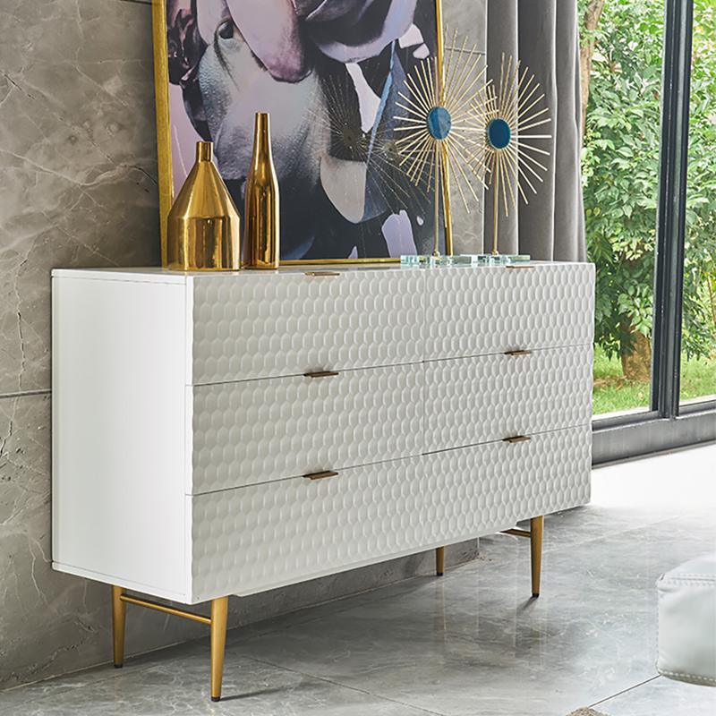 Rutland Sideboard, Gold & White-Weilai Concept-Weilai Concept