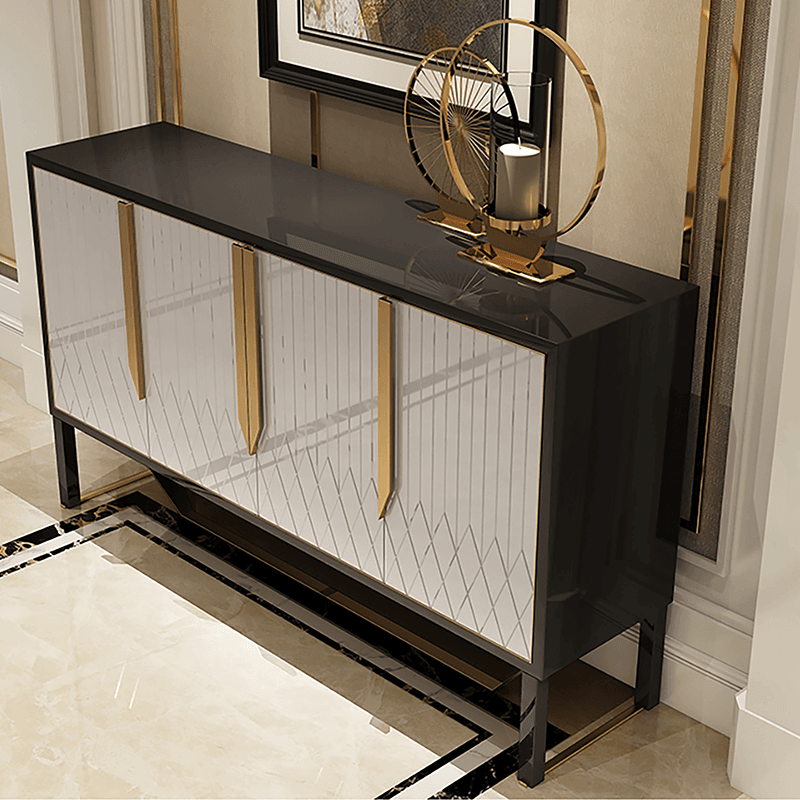 S912 Sideboard, Khaki & Gold-Weilai Concept-Weilai Concept