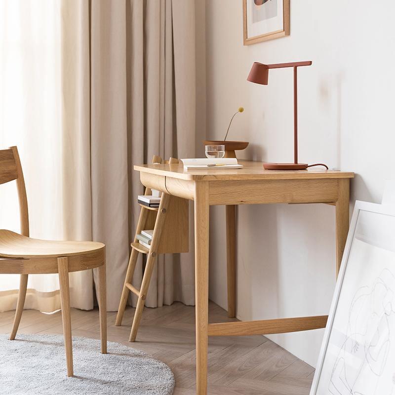 Sadie Office Desk, Ash-Weilai Concept-Weilai Concept