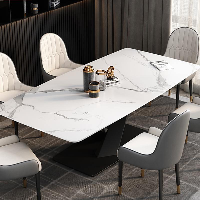 Sanders Dining Table, Sintered Stone, Grey 160cm, Clearance-Weilai Concept-Weilai Concept