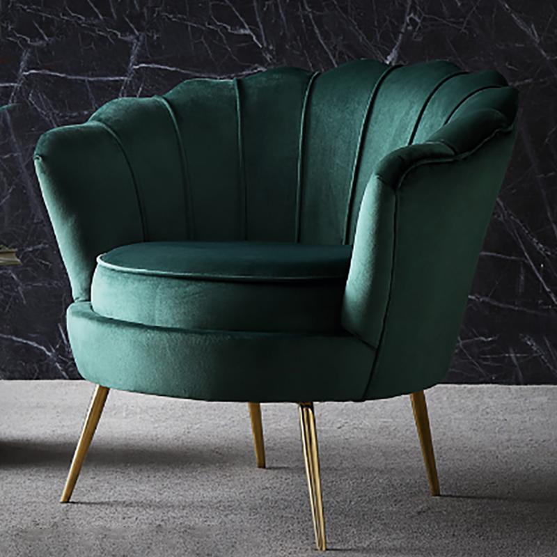 Shell Armchair, Velvet-Weilai Concept-Weilai Concept