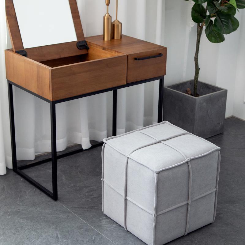 Square Stool, Yellow-Weilai Concept-Weilai Concept