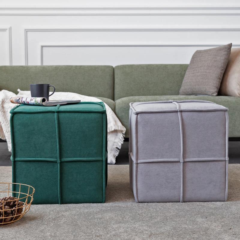 Square Stool, Yellow-Weilai Concept-Weilai Concept