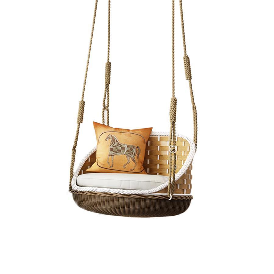 SU121 Swing Hanging Armchair, Outdoor Furniture, Rattan-Weilai-Weilai Concept