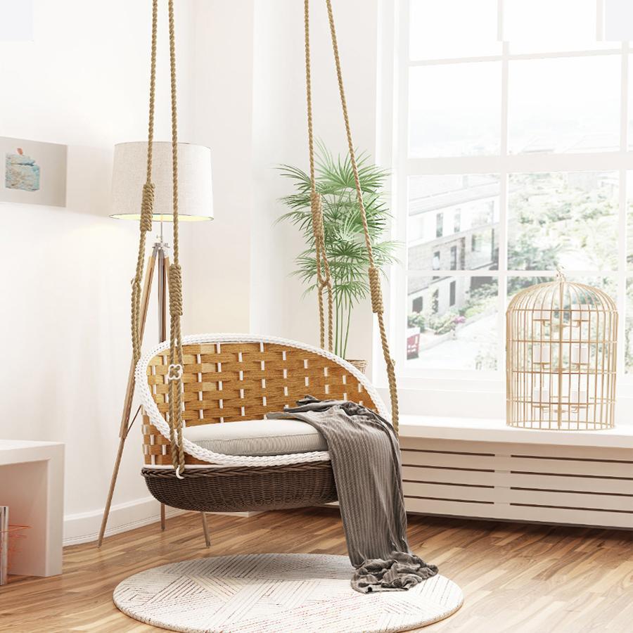 SU121 Swing Hanging Armchair, Outdoor Furniture, Rattan-Weilai-Weilai Concept