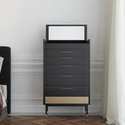 Tandy Chests Of Drawers With Mirror-Weilai Concept-Weilai Concept