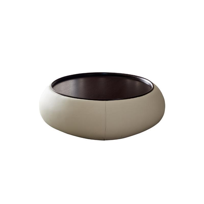 TG24 Coffee Table Set, Cream & Green-Weilai Concept-White-Weilai Concept