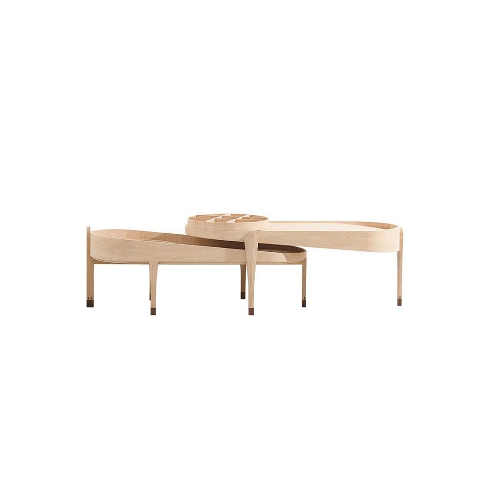 Timblin Nesting Coffee Table Set, Ash-Weilai Concept-Weilai Concept