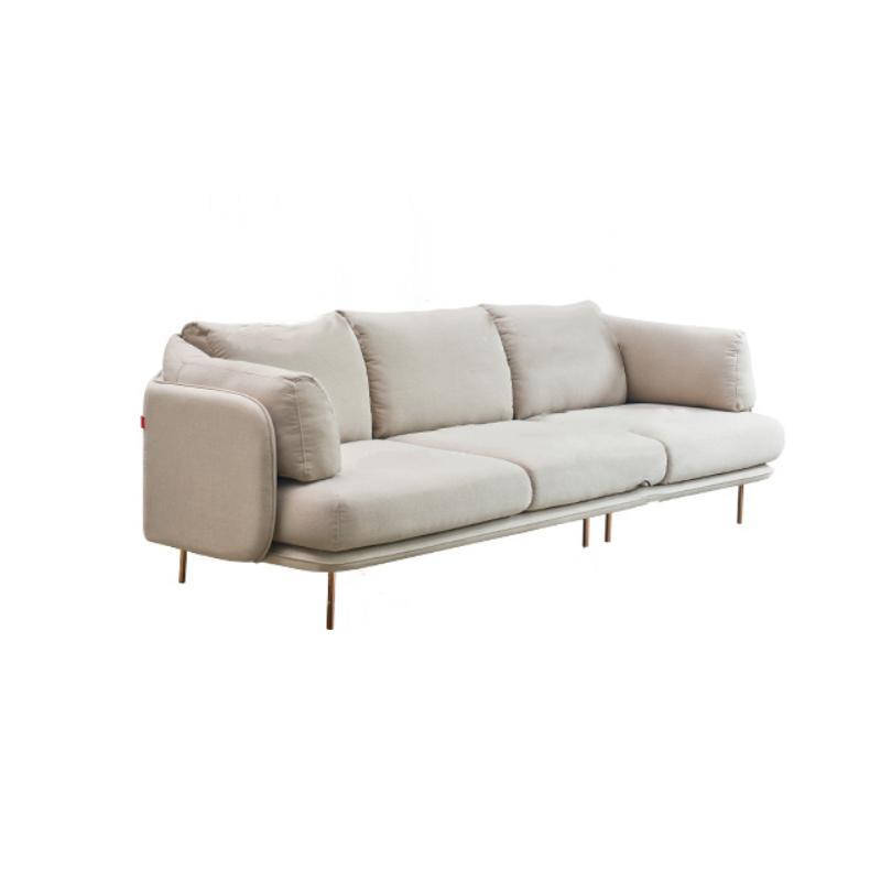 U182 Two Seater, Three Seater, Four Seater Corner Sofa, Off-White Cotton Linen-Weilai Concept-Weilai Concept
