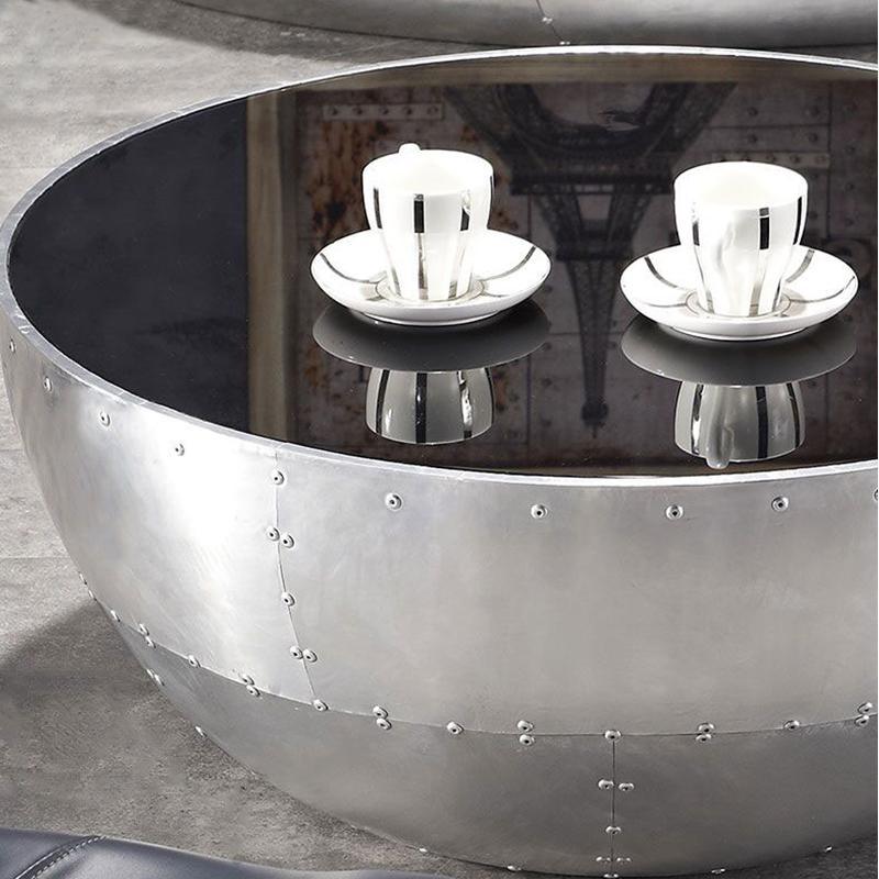V2 Aviator Round Coffee Table-Weilai Concept-Weilai Concept