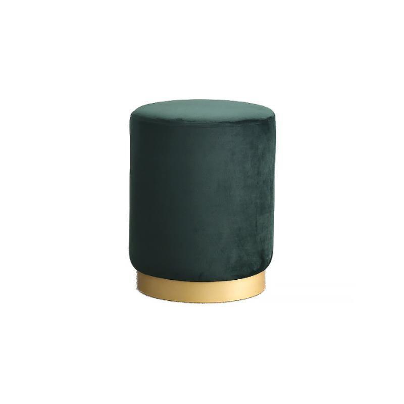 Valeria Footstool, Velvet-Weilai Concept-Weilai Concept
