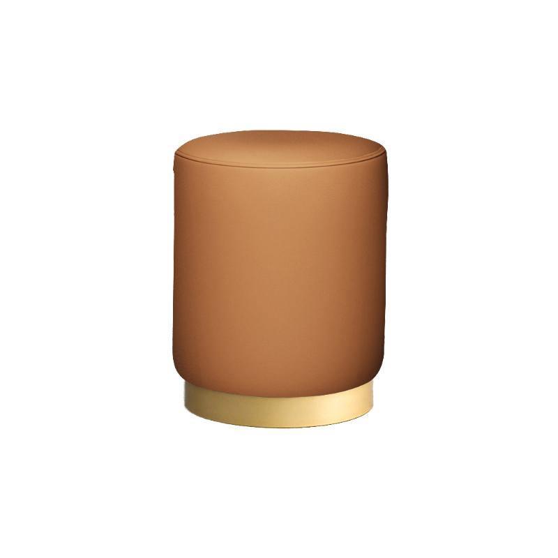 Valeria Footstool, Velvet-Weilai Concept-Weilai Concept