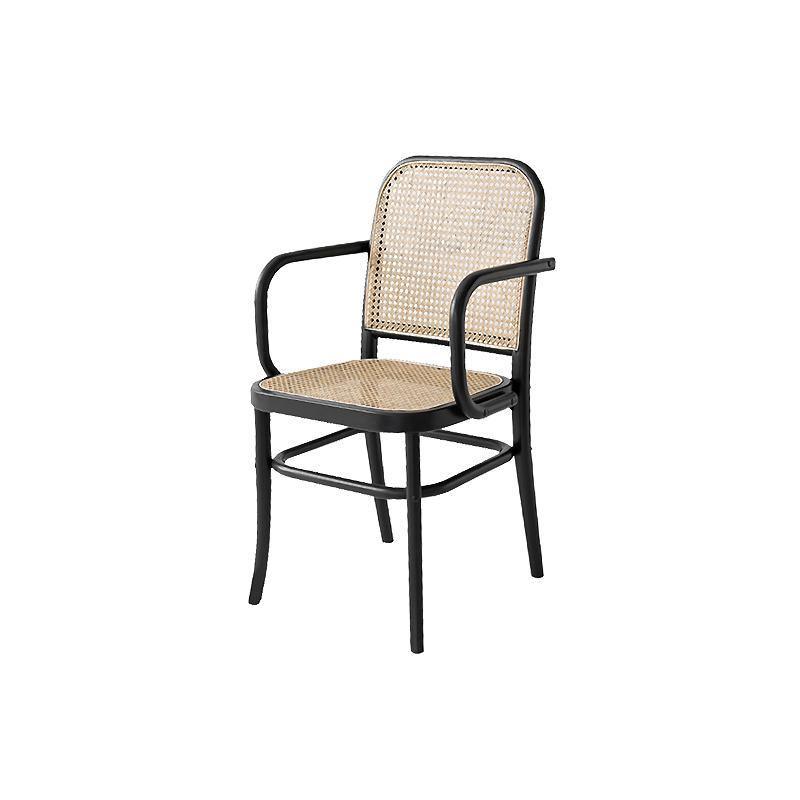 Vanesa Rattan Dining Chair, Oak-Weilai Concept-Weilai Concept