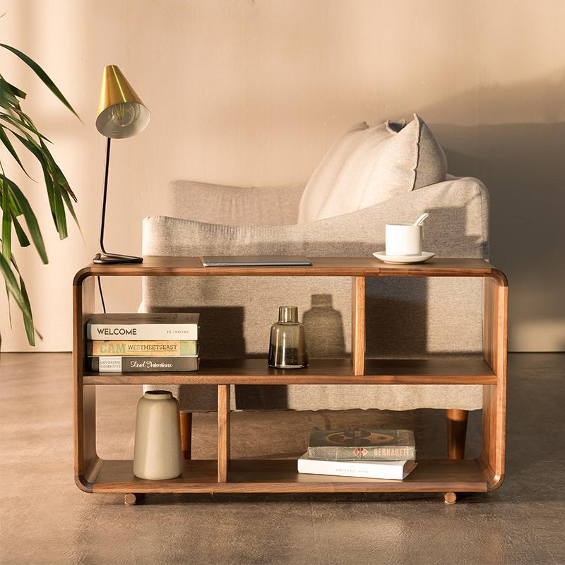 W931 Side Table, Solid Wood-Weilai Concept-Weilai Concept