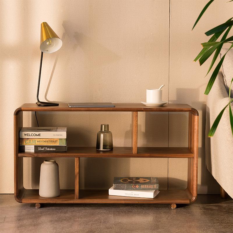 W931 Side Table, Solid Wood-Weilai Concept-Weilai Concept