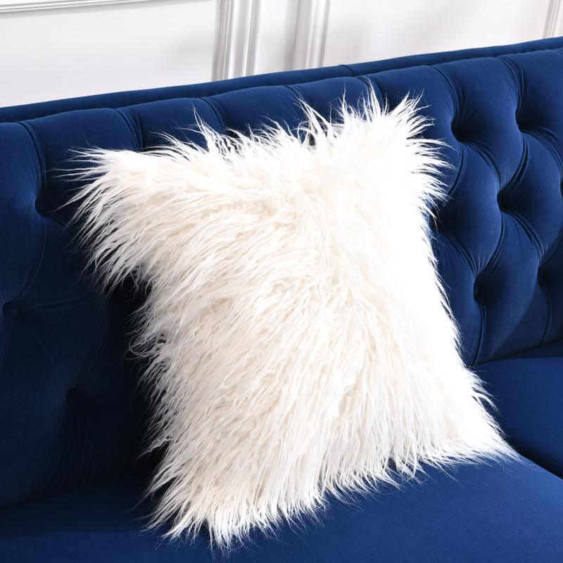 WH215 Three Seater Corner Sofa, Velvet-Weilai Concept-Weilai Concept
