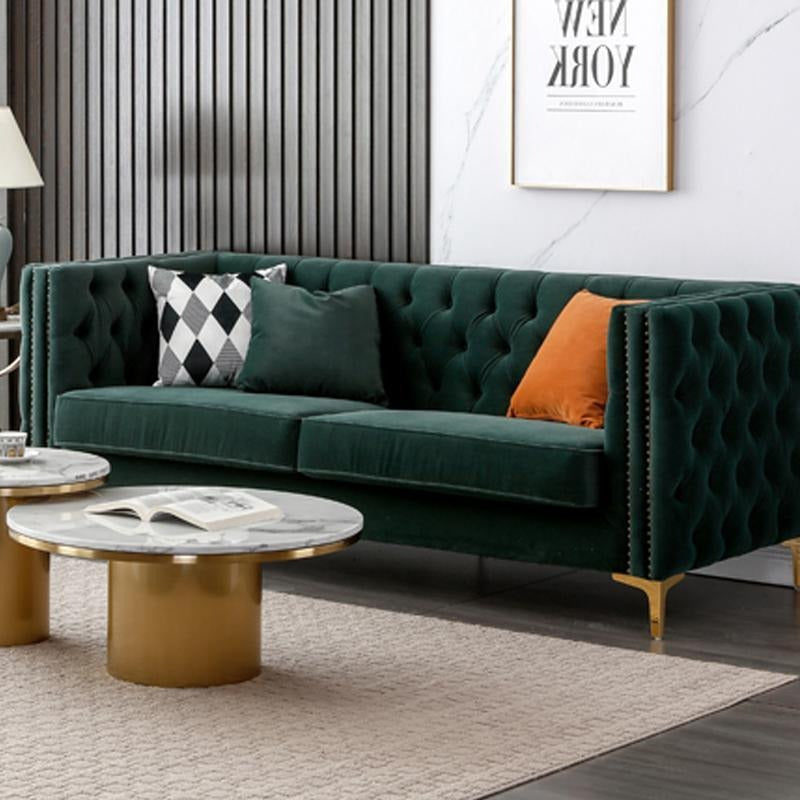 WH215 Two Seater Sofa, Velvet-Weilai Concept-Weilai Concept