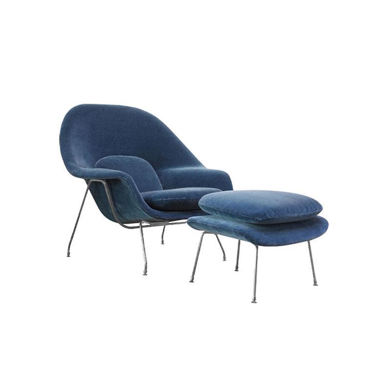 Womb Lounge Chair And Footstool, Armchair-Weilai-Weilai Concept