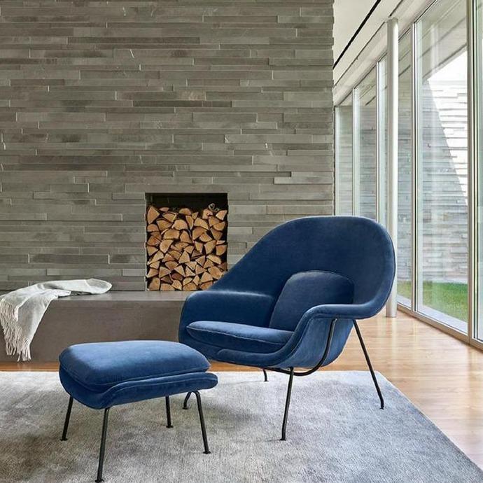 Womb Lounge Chair And Footstool, Armchair-Weilai-Weilai Concept